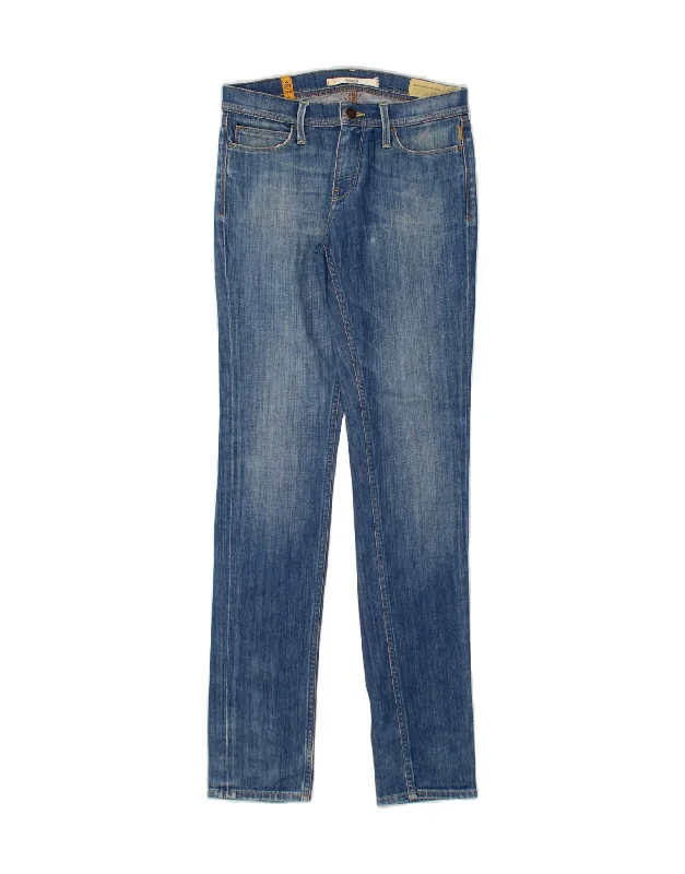 MELTIN' POT Womens Skinny Jeans W28 L34 Blue Cotton
