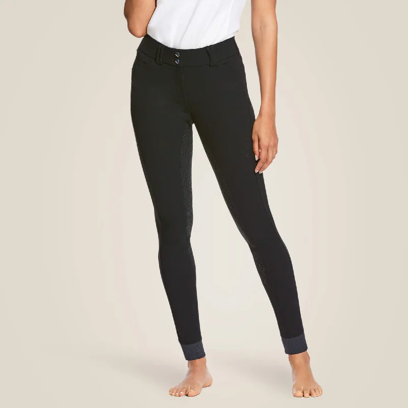Ariat Women's Tri Factor Grip Full Seat Breech - Black