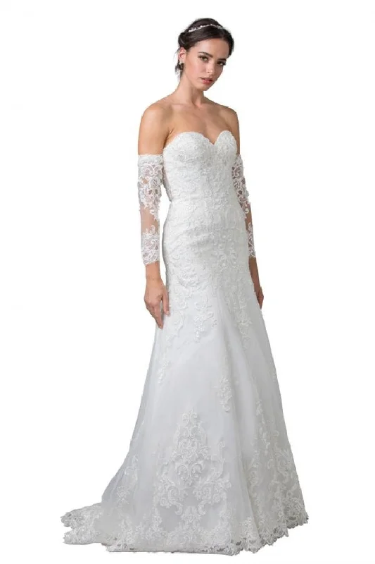 Aspeed Design -W2376 Sweetheart Trumpet Bridal Gown Classic Bridal Dress