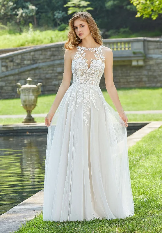 Voyage - 6966 - Devon - Cheron's Bridal, Wedding Gown Vintage Style Dress
