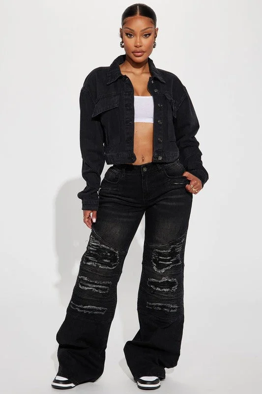 WOMEN FASHION DENIM JACKET Women's party jackets