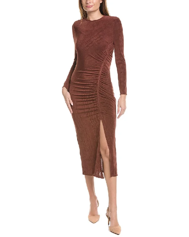 Donna Morgan Ruched Maxi Dress Expensive maxi dresses