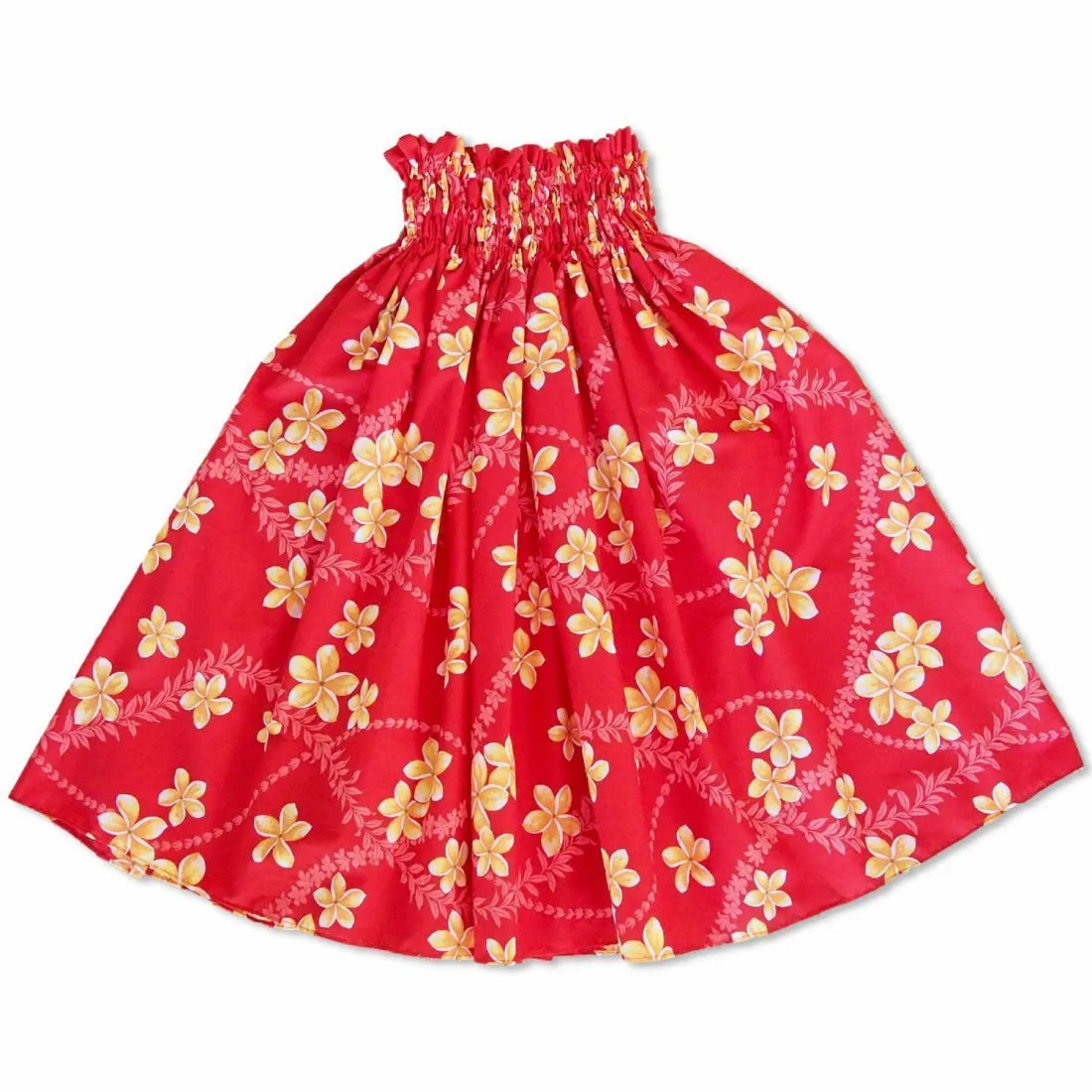Candy Red Single Pa'u Hawaiian Hula Skirt Mermaid unclassified skirts