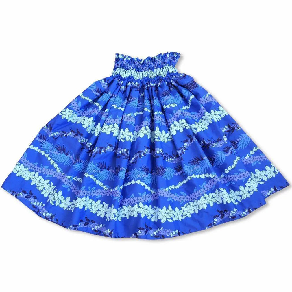 Lei of Aloha Blue Single Pa'u Hawaiian Hula Skirt Gothic unclassified skirts