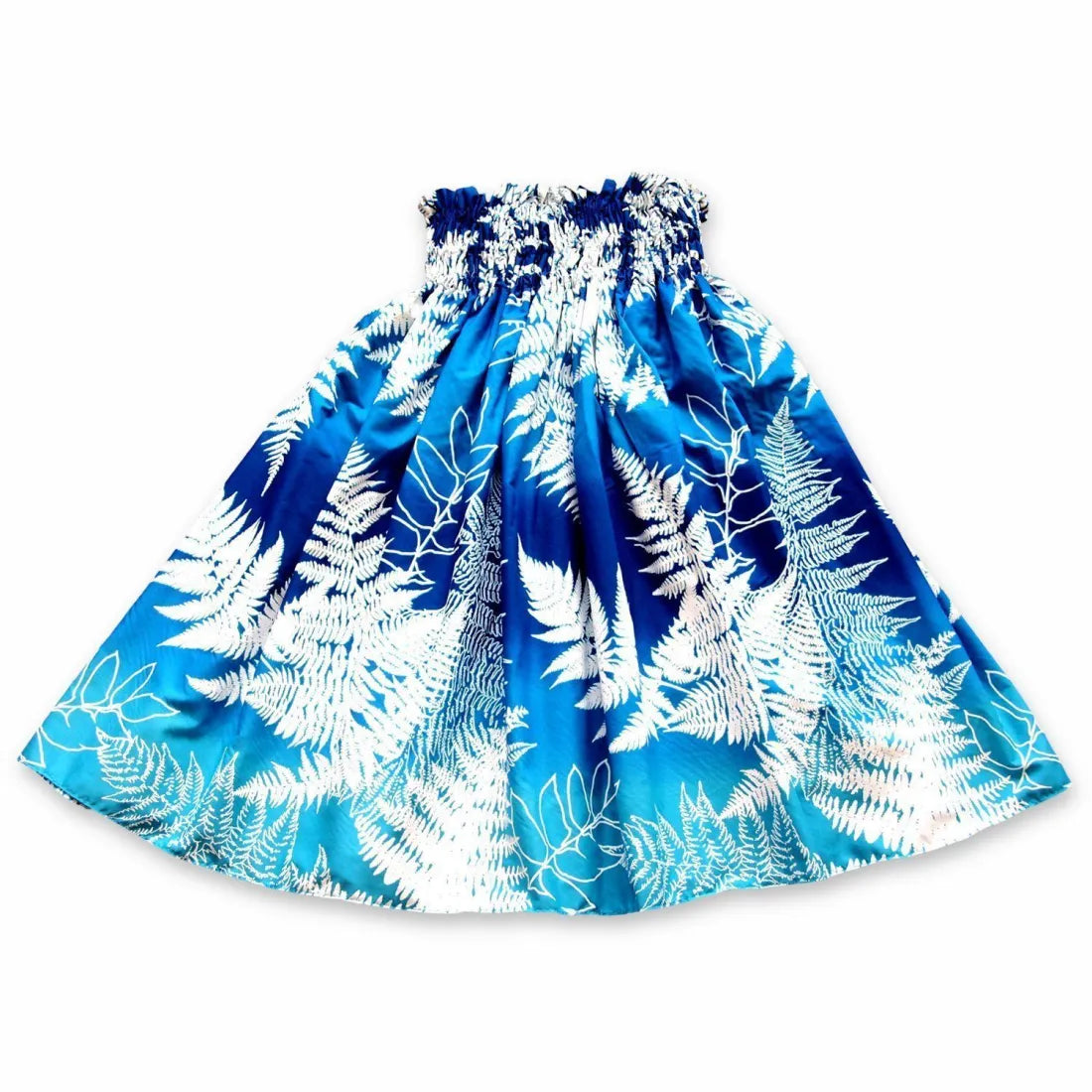 Palai Blue Single Pa'u Hawaiian Hula Skirt Long unclassified skirts