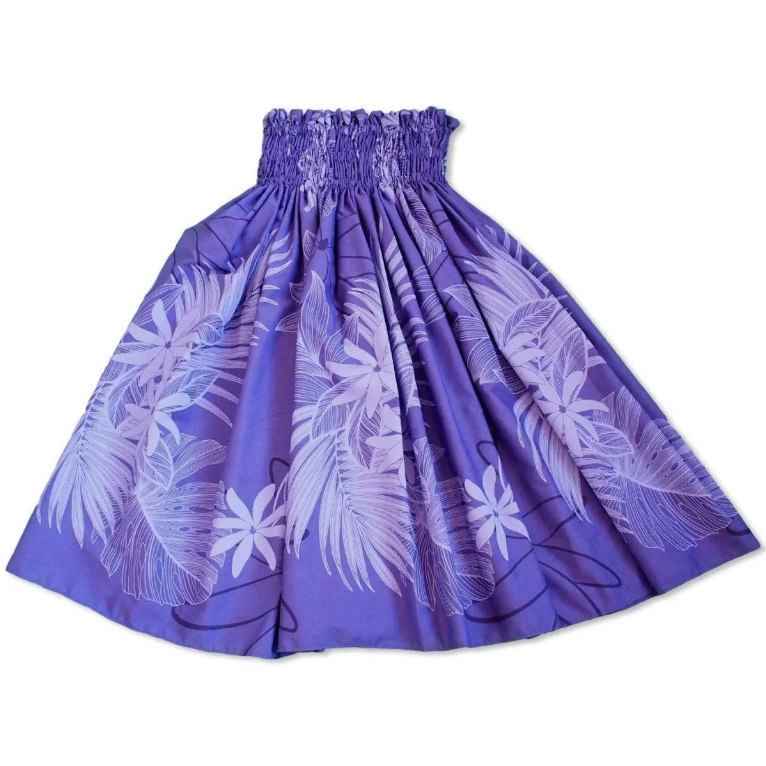 Tiare Purple Single Pa'u Hawaiian Hula Skirt Stylish unclassified skirts