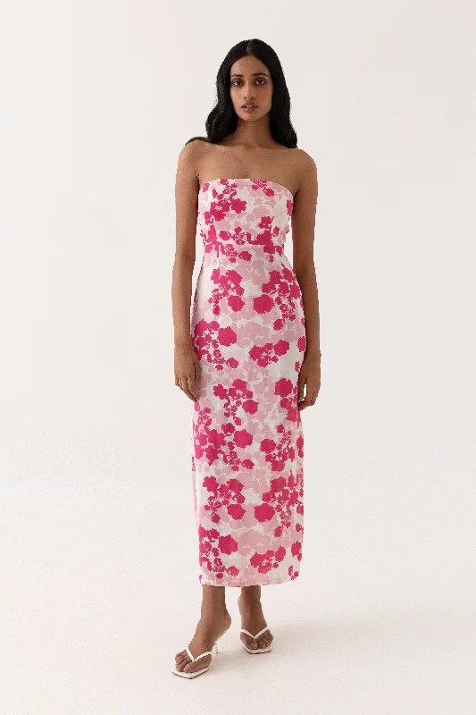 Charlotte Dress - Cherry Blossoms Wrap unclassified dresses