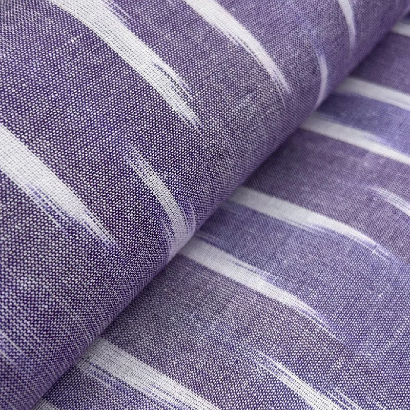 Dark Purple Chevron Cotton Ikat Fabric Wedding guest unclassified dresses